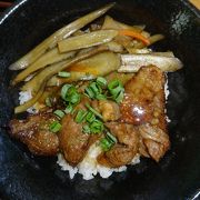 石見牛を使った丼