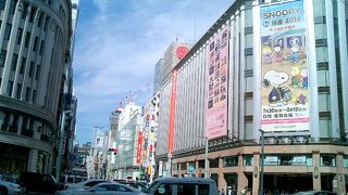 銀ブラは散歩感覚で