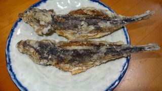 人気のある鯵の唐揚げ