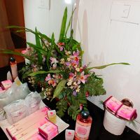 バスルームのアメニティ