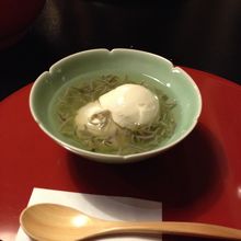 じゅんさいと豆腐スーウは抜群でした