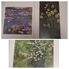 モネ(上)とゴッホ(下)