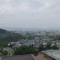 部屋から市内一望