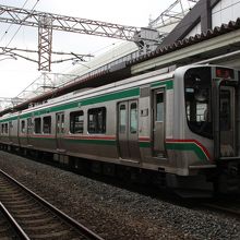 こちらが、JRE７２１系です。５００番台は空港乗り入れアリ