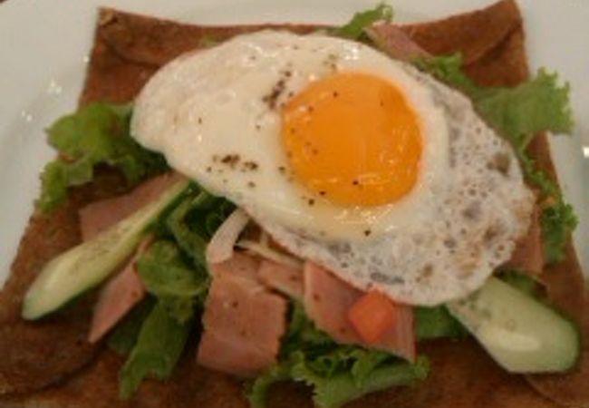 ガレットがおいしい