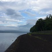 富士山が見えます