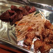 牛とホルモンのセット