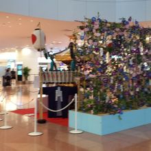 国際線のミーティングエリア周辺