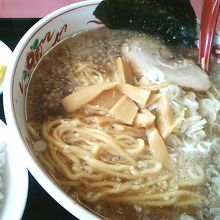 こってりらーめん大盛りとライス