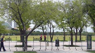 王宮前にある広場