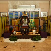 ロビーにはこんな飾り付けがありました