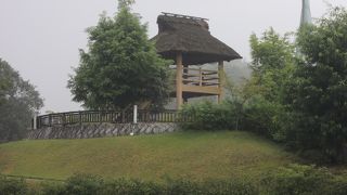 古墳もあるスポーツ公園