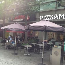 お洒落な店が多いです