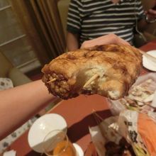 タレが付いているけどおいしいよ