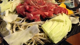 ビールとジンギス！