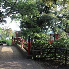 弁天島に架かる橋