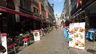 観光地化されたレストラン街