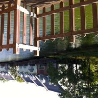 お部屋のウッドデッキから