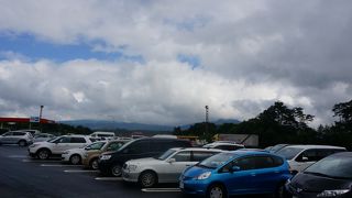 蒜山がきれいに見えます