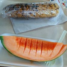 焼きとうきび&らいでんメロン