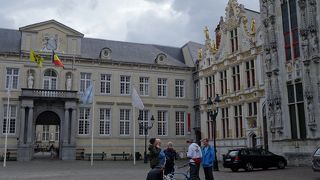 ブルク広場の一角です。