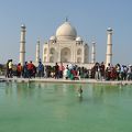 タージマハールの巡礼者