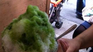 暑い日には赤福氷