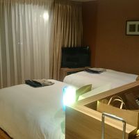 少し変わった造りでしたが、おしゃれな落ち着く部屋でした。