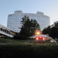 夕方外から見たところです。