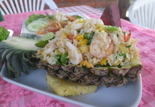 夕焼けを見ながらディナー☆