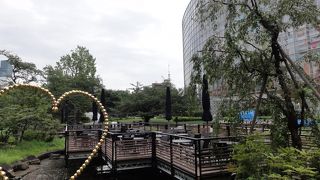 毛利庭園ビアガーデン