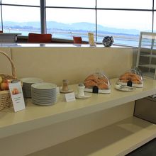 軽食も準備されている