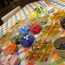 イベントスペースにて