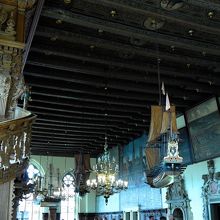 市庁舎内です。