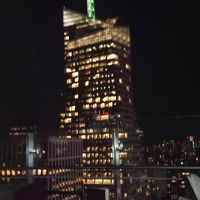 最上階のバーから見た夜景