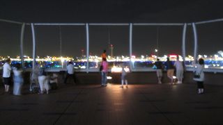 夏季休暇で見学客がたくさん