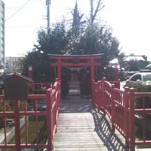 弁天神社の様子