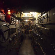 The Submarine SPRINGEREN　内部