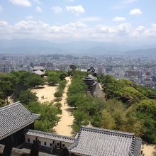 天守閣からの眺め