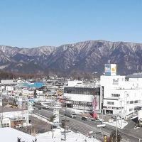 ホテル前のショッピングセンター。今は違うスーパーが入っていま