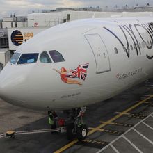 機体A340-300でした