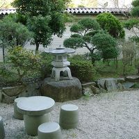 部屋から見た和風庭園です