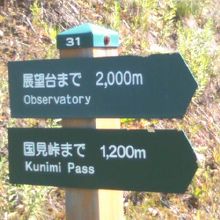 途中は結構立派な道標が設置されているんですけどね…。