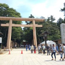鹿嶋神宮大鳥居