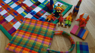 カラフルでかわいいファブリック