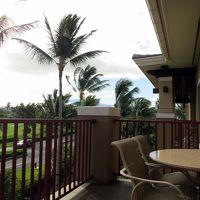 部屋のベランダ