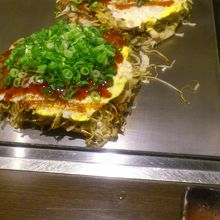 お好み焼きです。