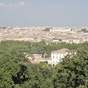 ローマ市街を一望できる