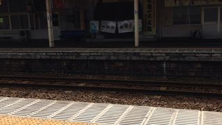 静かな駅