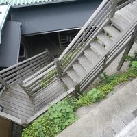 貸切風呂の階段